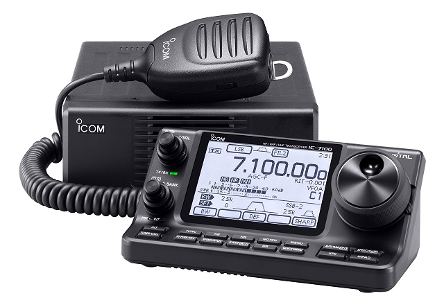 Icom IC-7100 HF\VHF\UHF All-Mode\D-STAR Mobile Transceiver